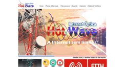 Desktop Screenshot of hotwave.com.br